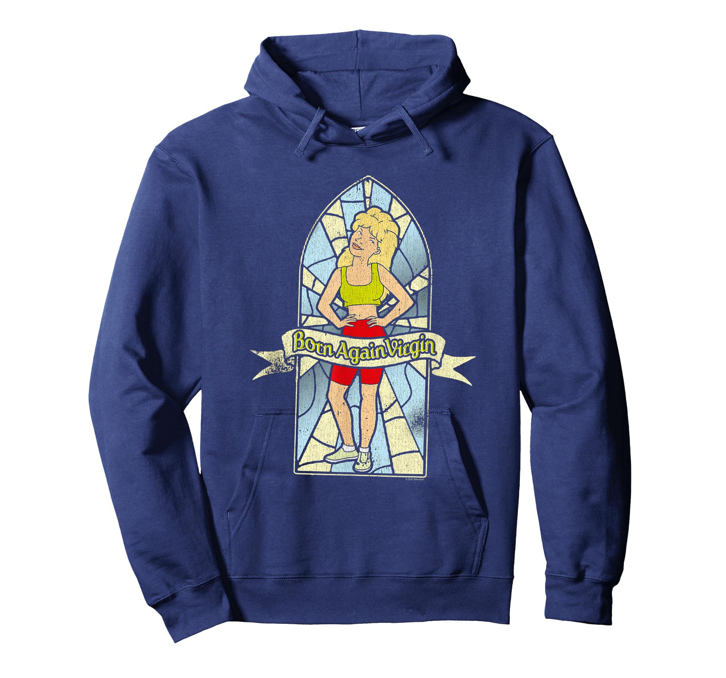 King of The Hill Born Again Virgin Luanne Stained Glass T-Shirt