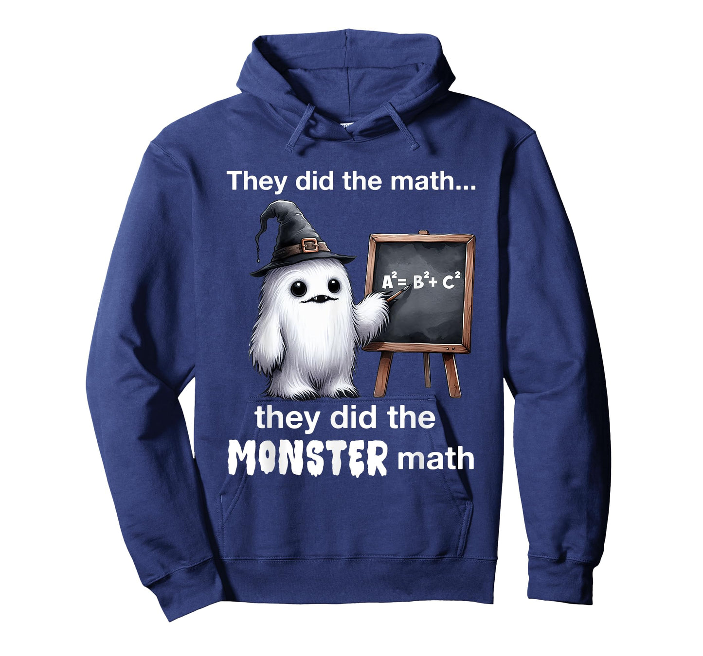 They Did The Monster Math Yeti Funny Halloween Teacher T-Shirt