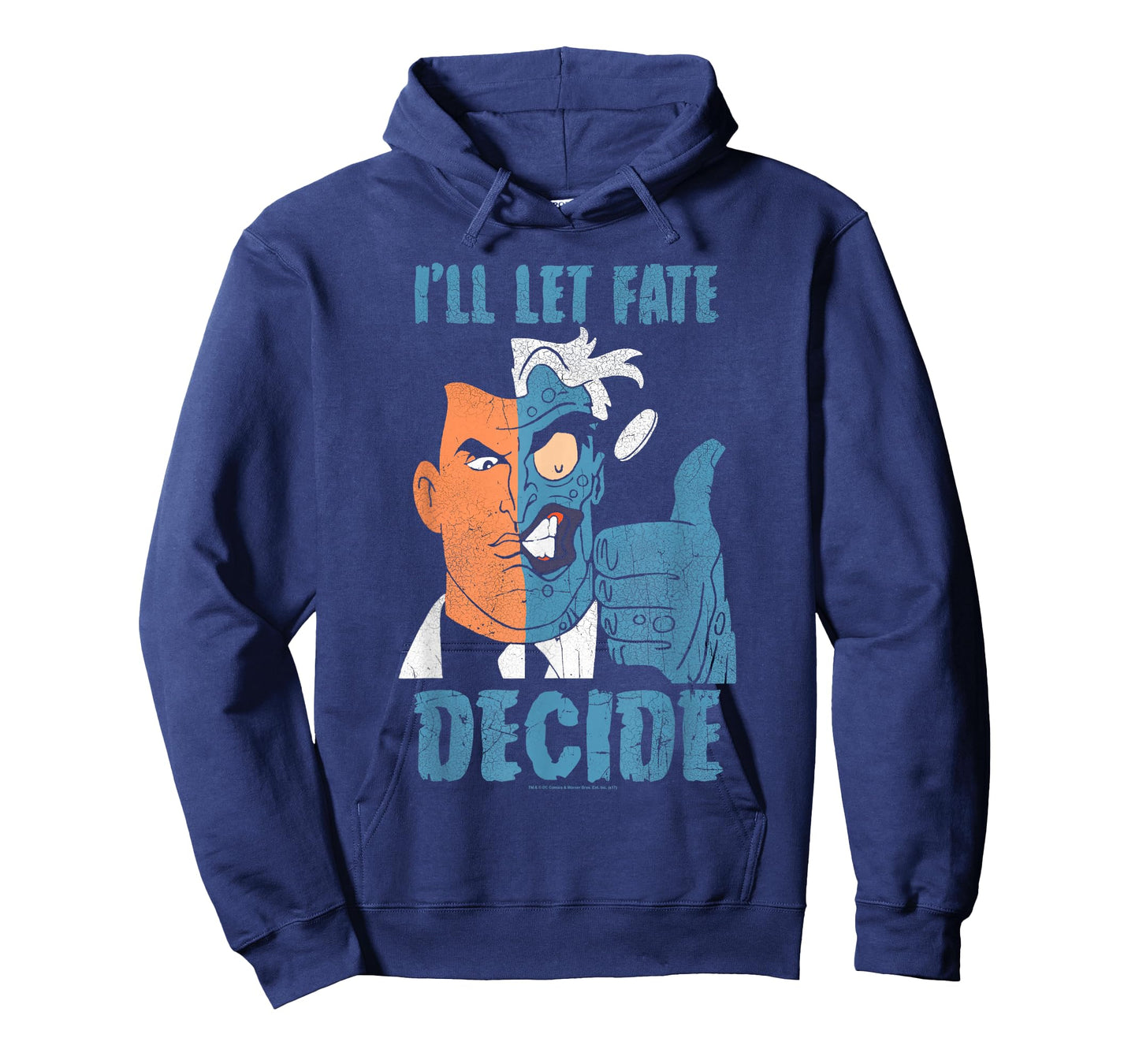 Batman: Animated Series Two-Face Fate Decide T-Shirt