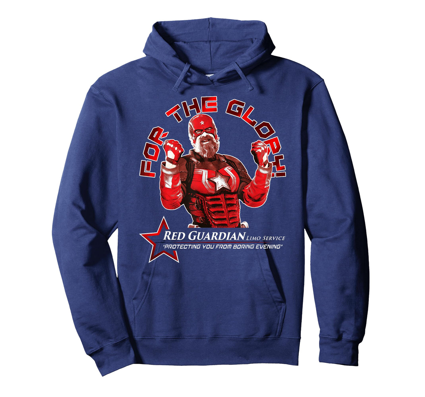 Marvel Thunderbolts Red Guardian Limo Service For The Glory T-Shirt