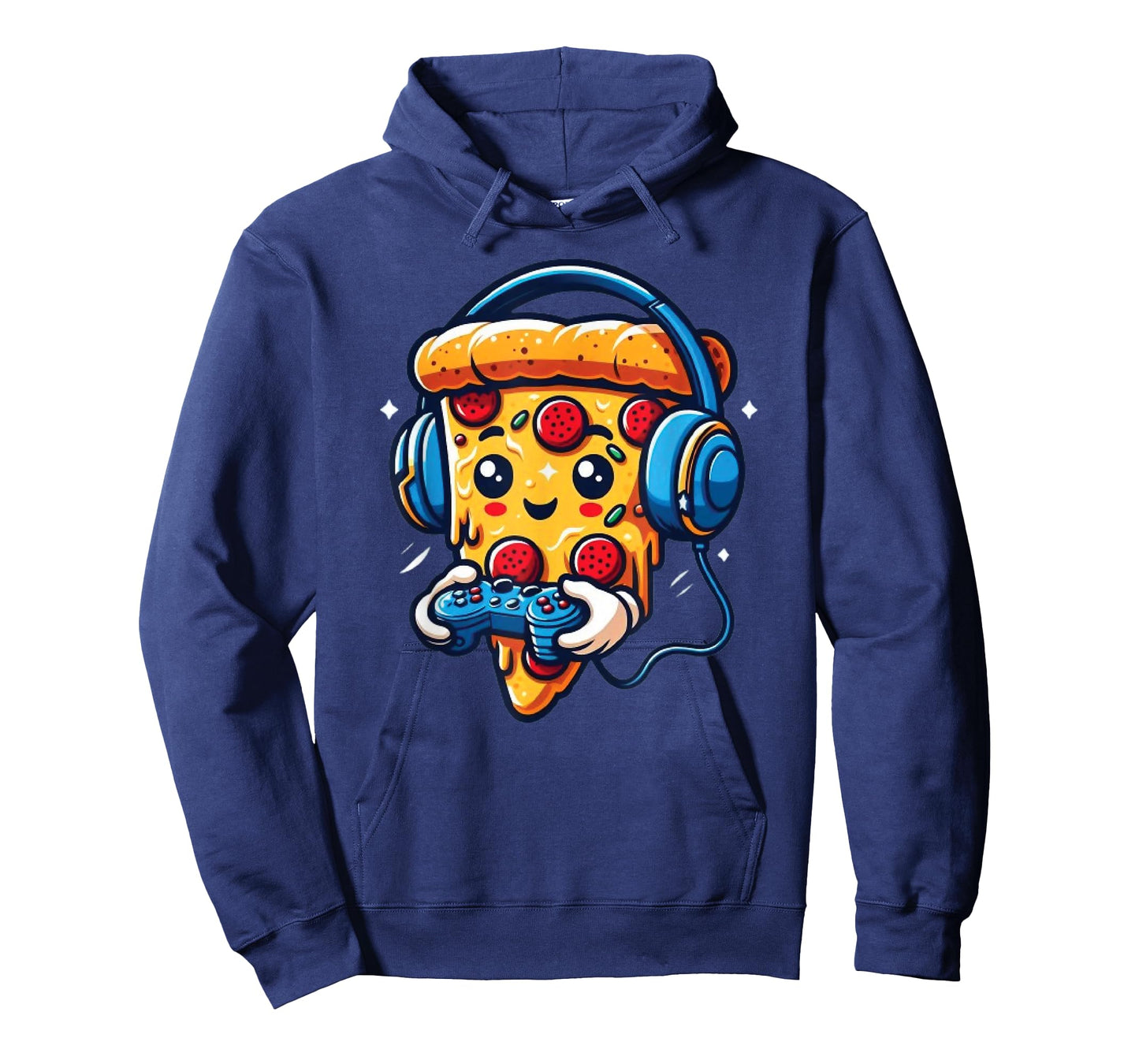 Gamer Pizza Video Gaming Funny Food Men Boys Kids Teen Youth T-Shirt