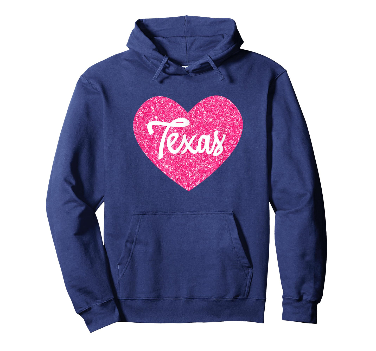 I Love Texas USA State Pink Heart Gift For Women Girls T-Shirt