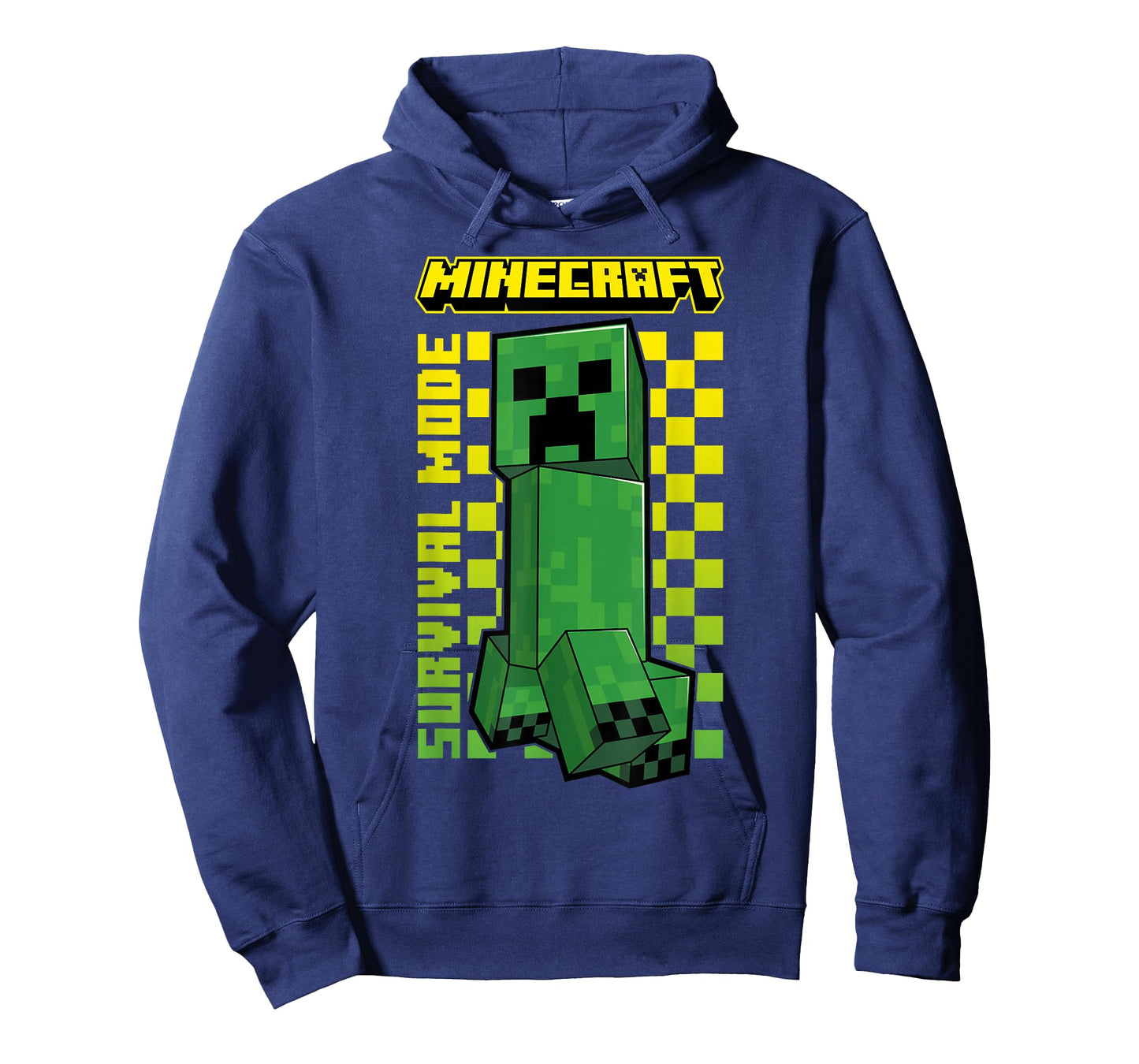 Minecraft Yellow Checkered Survival Mode Creeper T-Shirt