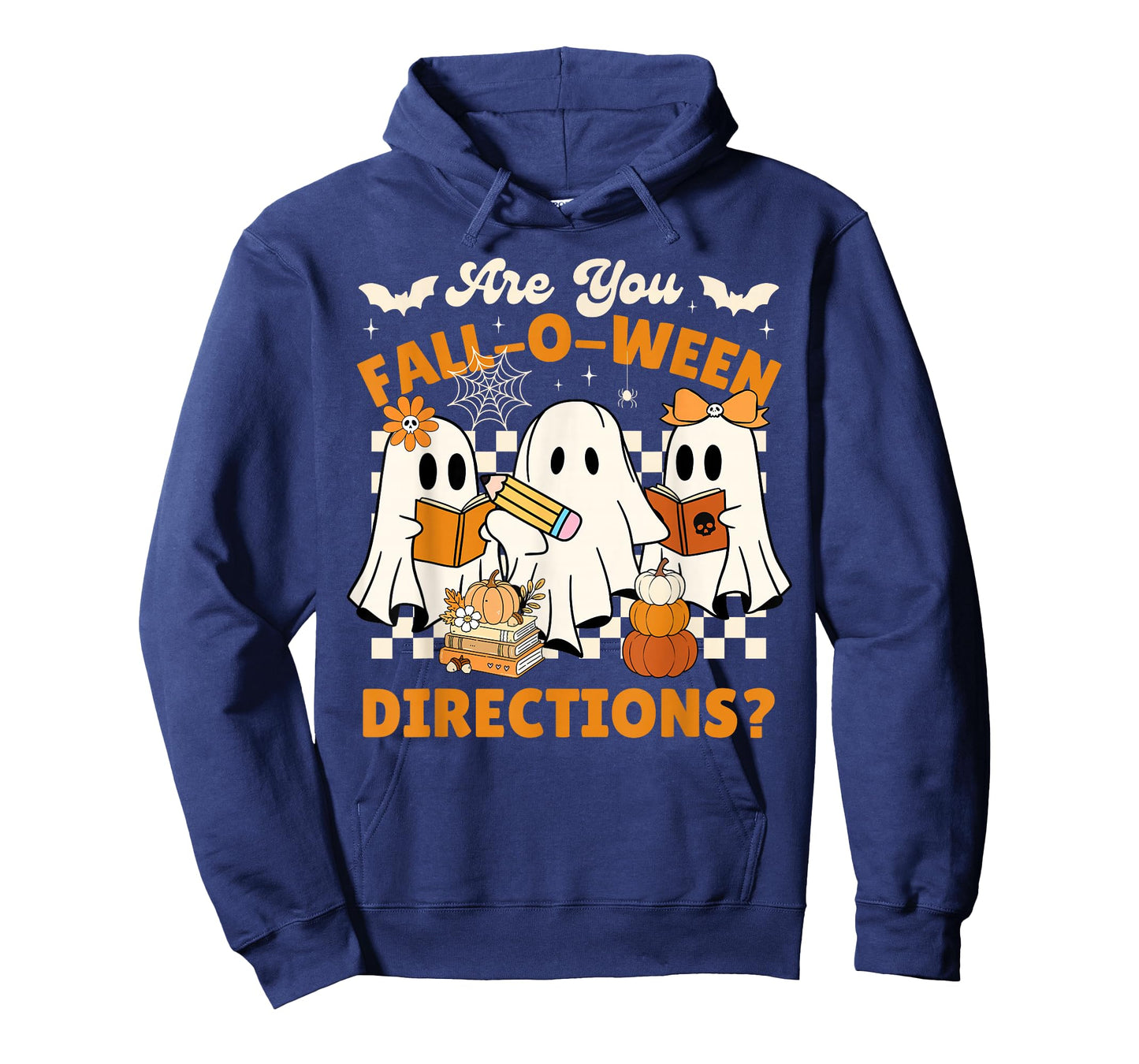 are You Fall o Ween Directions Funny Halloween Ghost Teacher T-Shirt