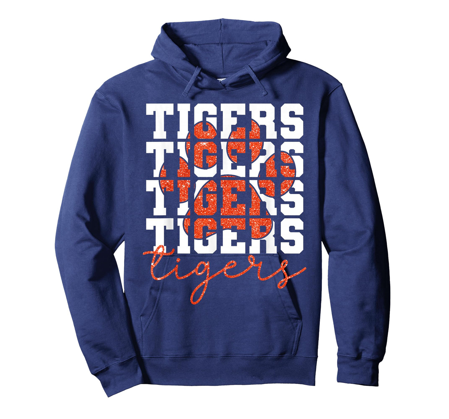 Vintage Tigers School Sports Name Spirit Back To School T-Shirt