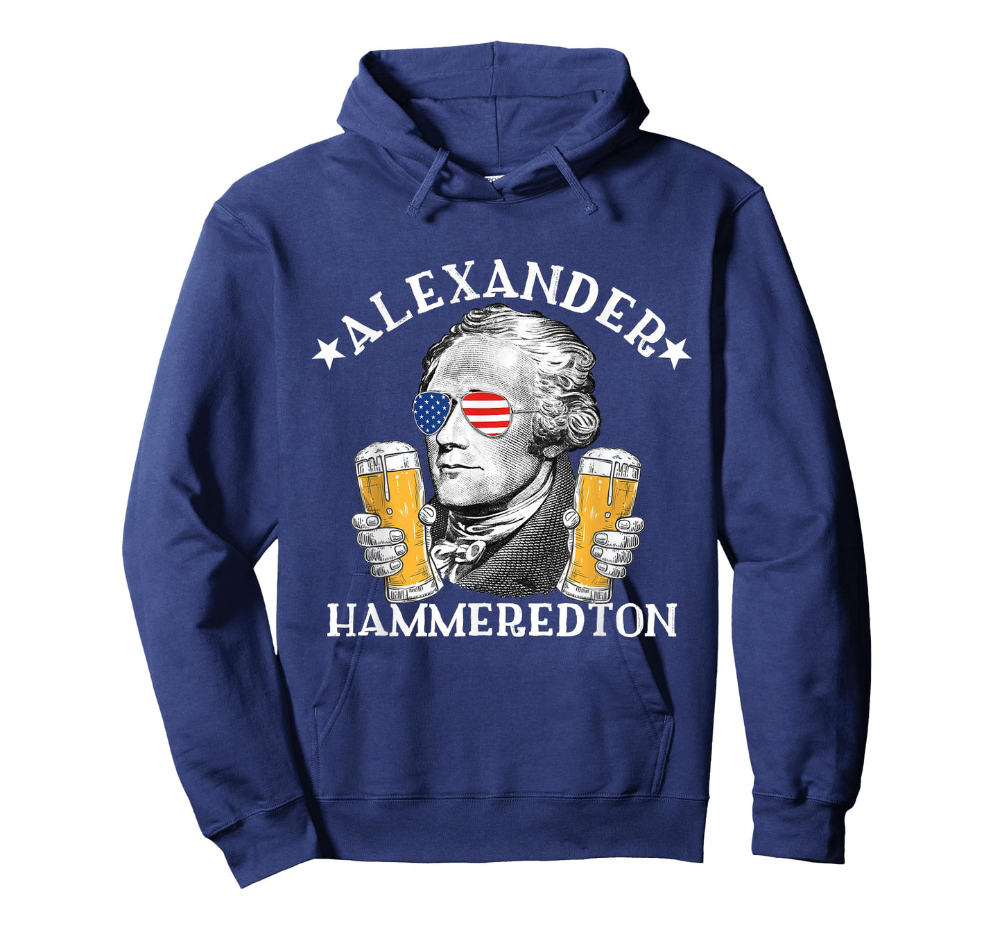 Alexander Hammeredton Alexander Hamilton Beer Drinking Party T-Shirt