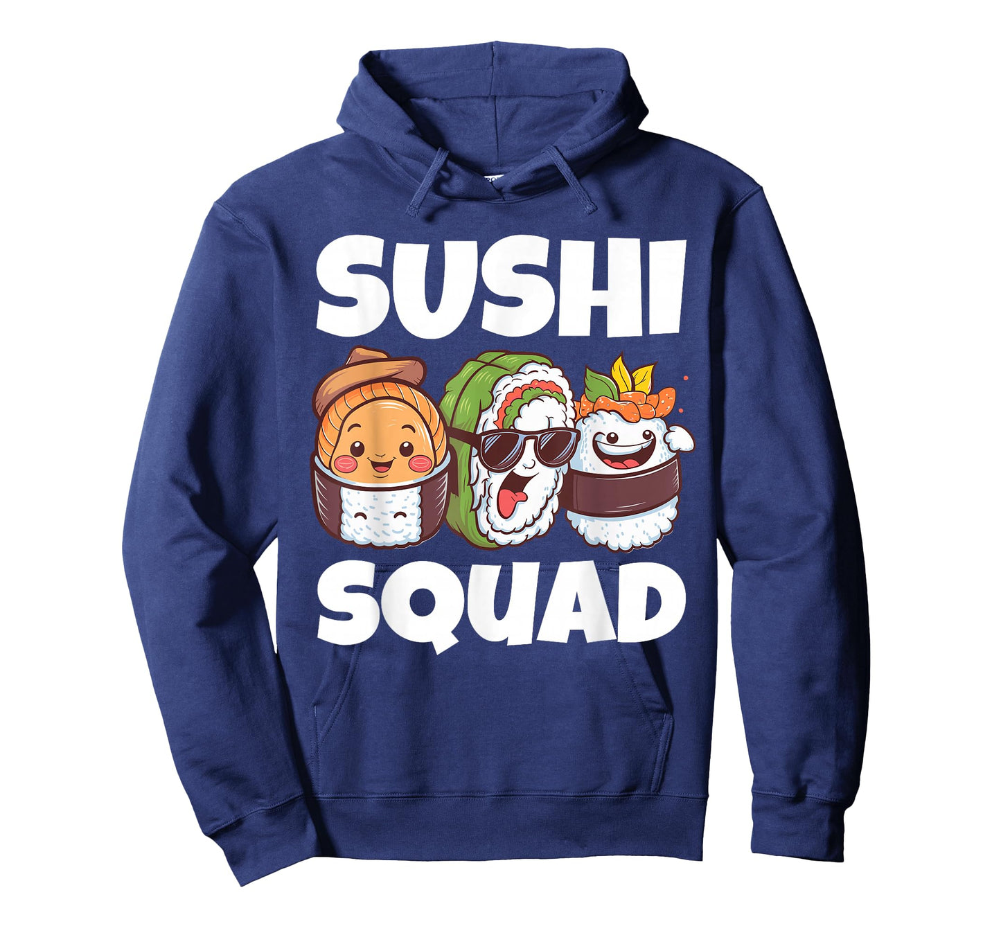 Sushi Squad Cute Food Chef Funny Kawaii Roll Japanese Sushi T-Shirt