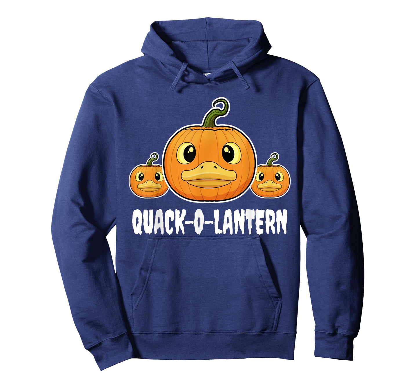 Quack-O-Lantern Funny Duck Halloween Costume Pumpkin Outfit T-Shirt