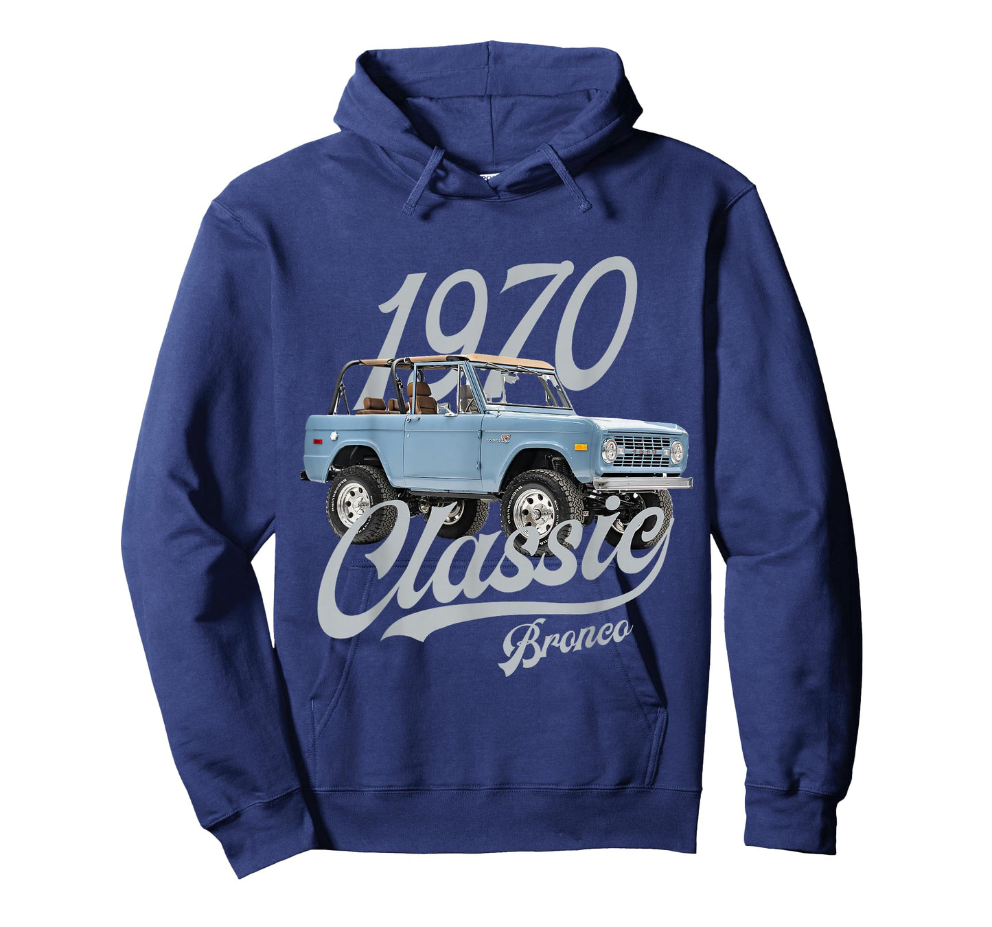 Classic bronco 1970 blue white T-Shirt