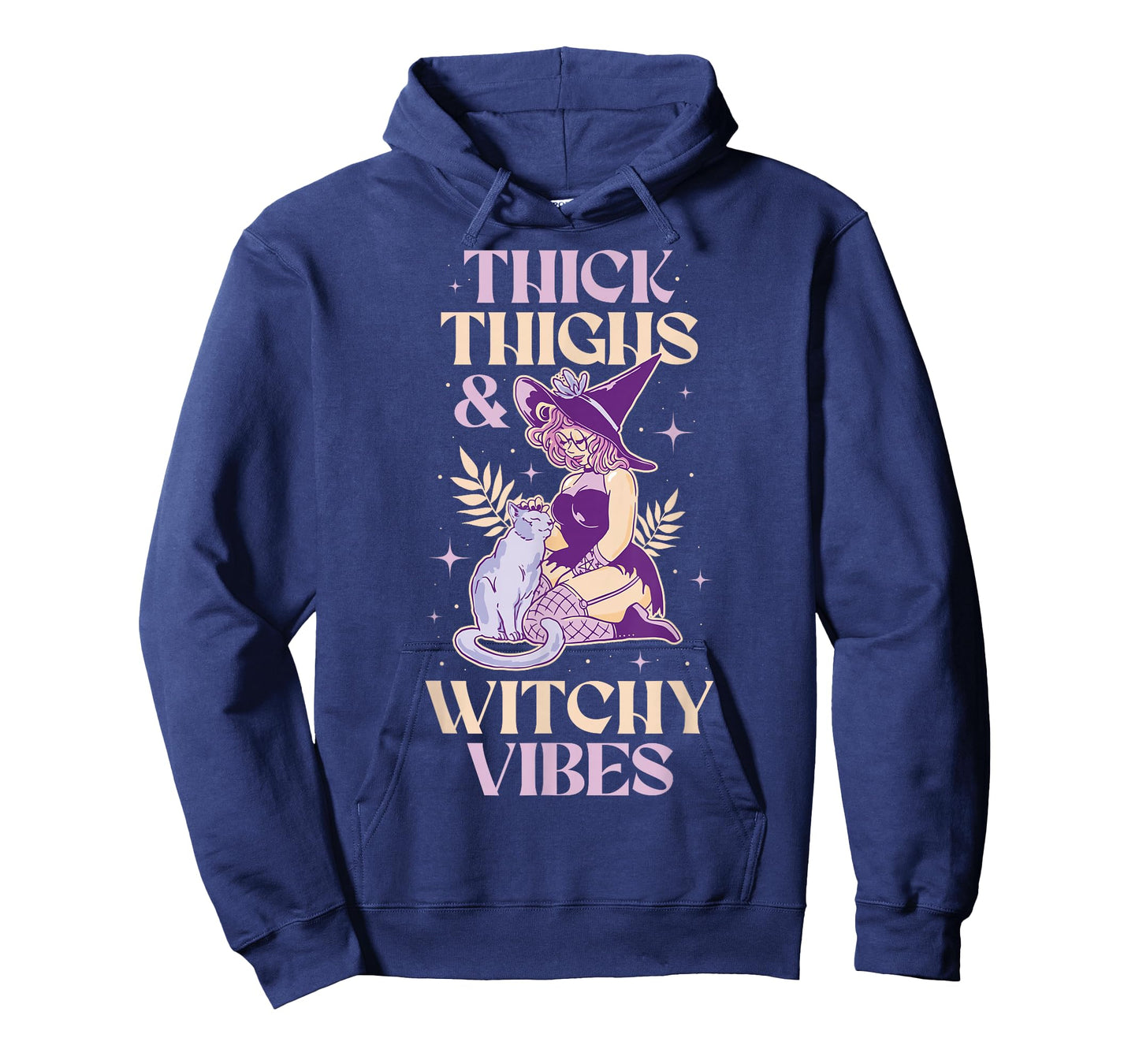 Funny Thick Thighs And Witchy Vibes T-Shirt