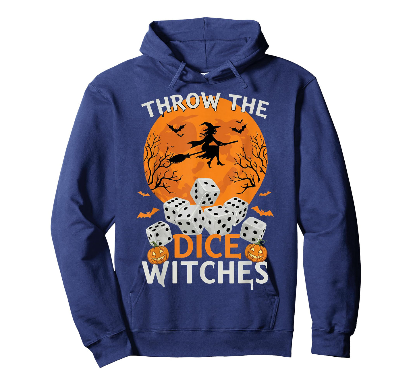 Bunco Halloween Throw The Dice Witches Bunco Game for Women T-Shirt