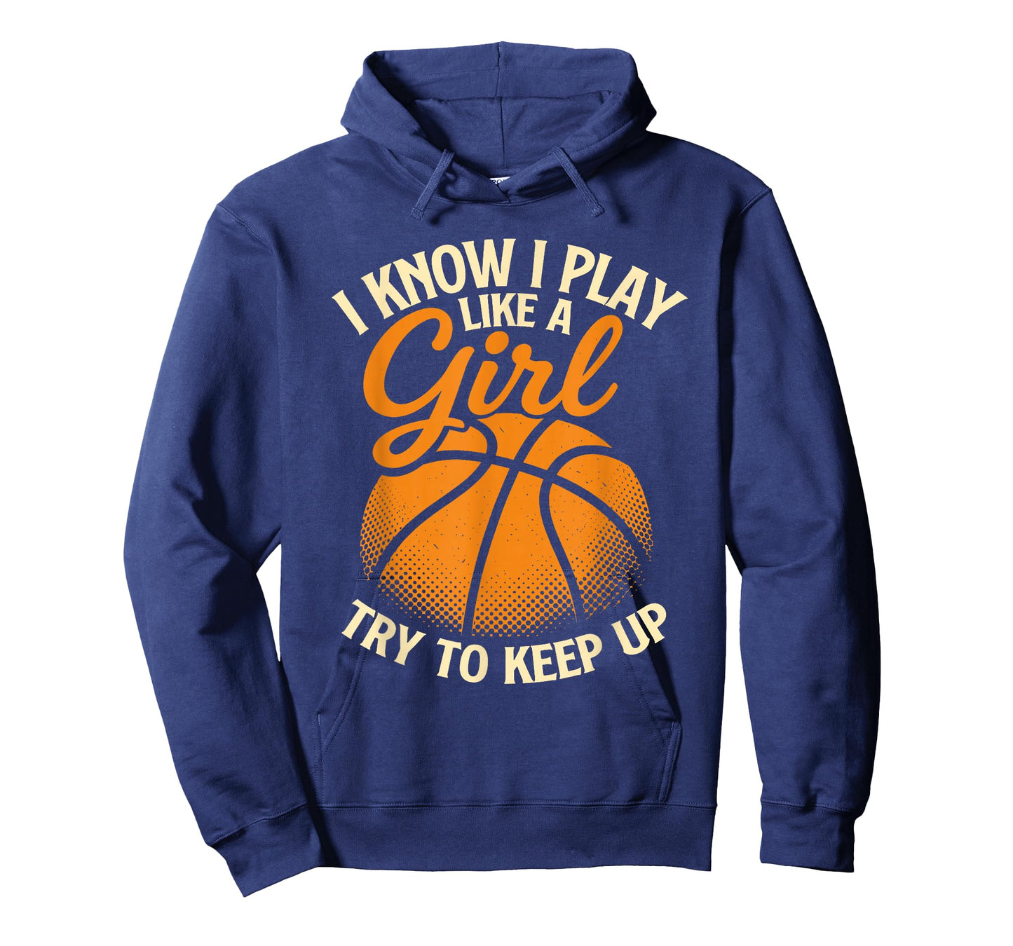 I Know I Play Like A Girl Basketball Player Basketball Girl T-Shirt