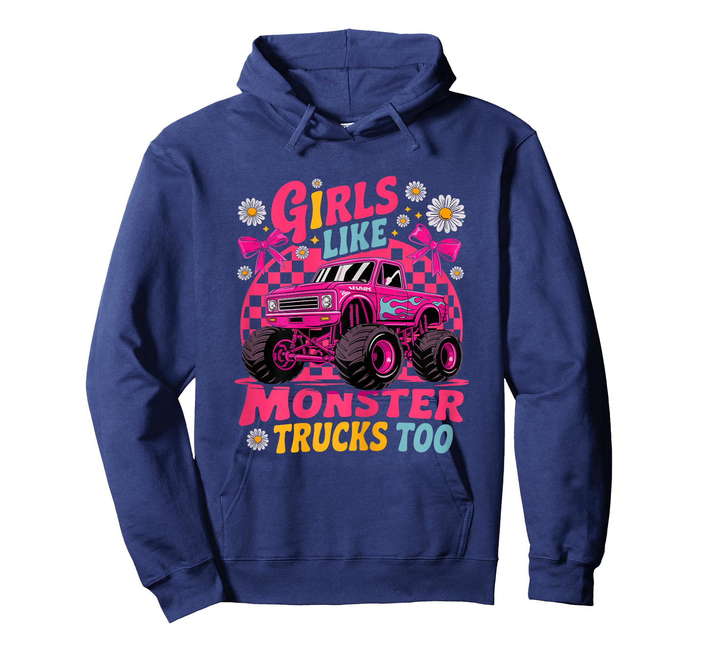Monster Truck Girls Like Monster Trucks Too T-Shirt