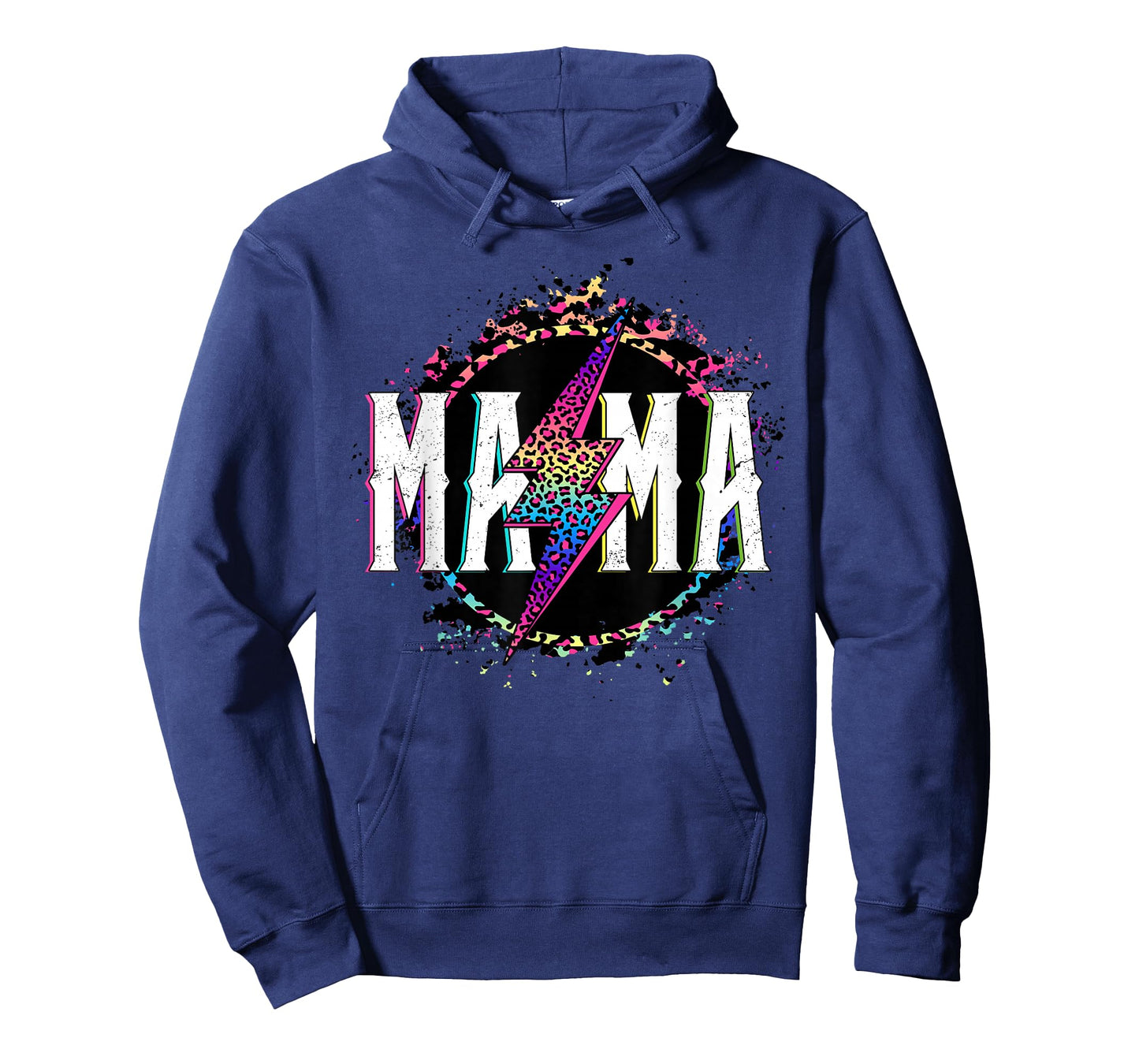 Mama Rainbow Leopard Lightning T-Shirt