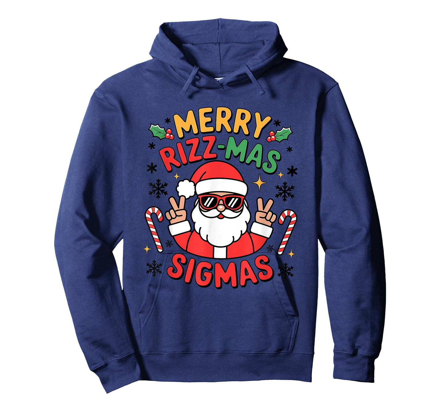 Merry Rizzmas Sigmas Funny Christmas T-Shirt