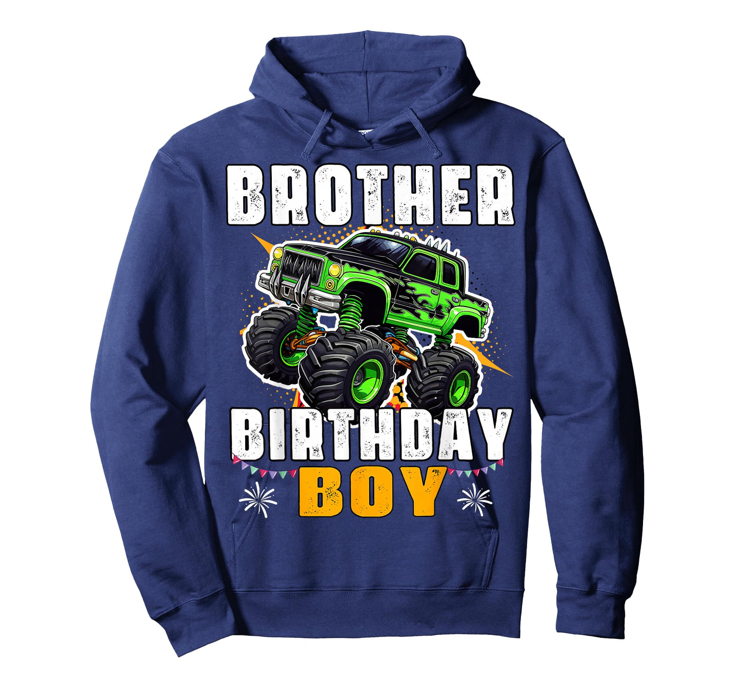 Brother of The Birthday Boy Monster Truck Family Matching T-Shirt
