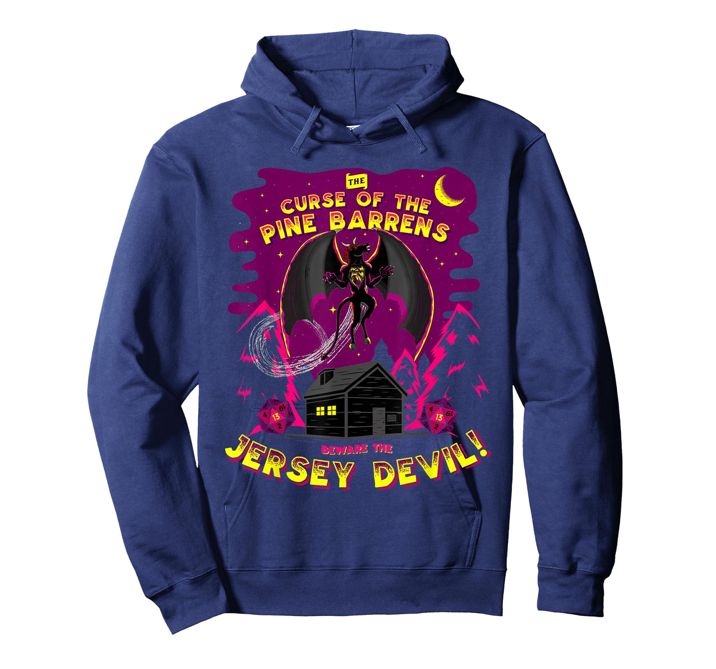 Epic Curse of The Jersey Devil Cryptids of New Jersey T-Shirt Small