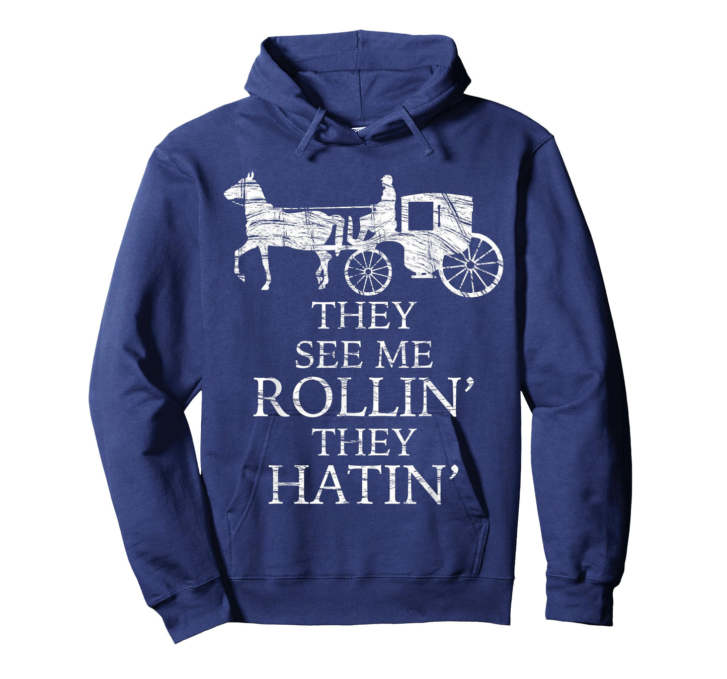 They See Me ROLLIN' - They HATIN' - Funny Amish | Graphic T-Shirt