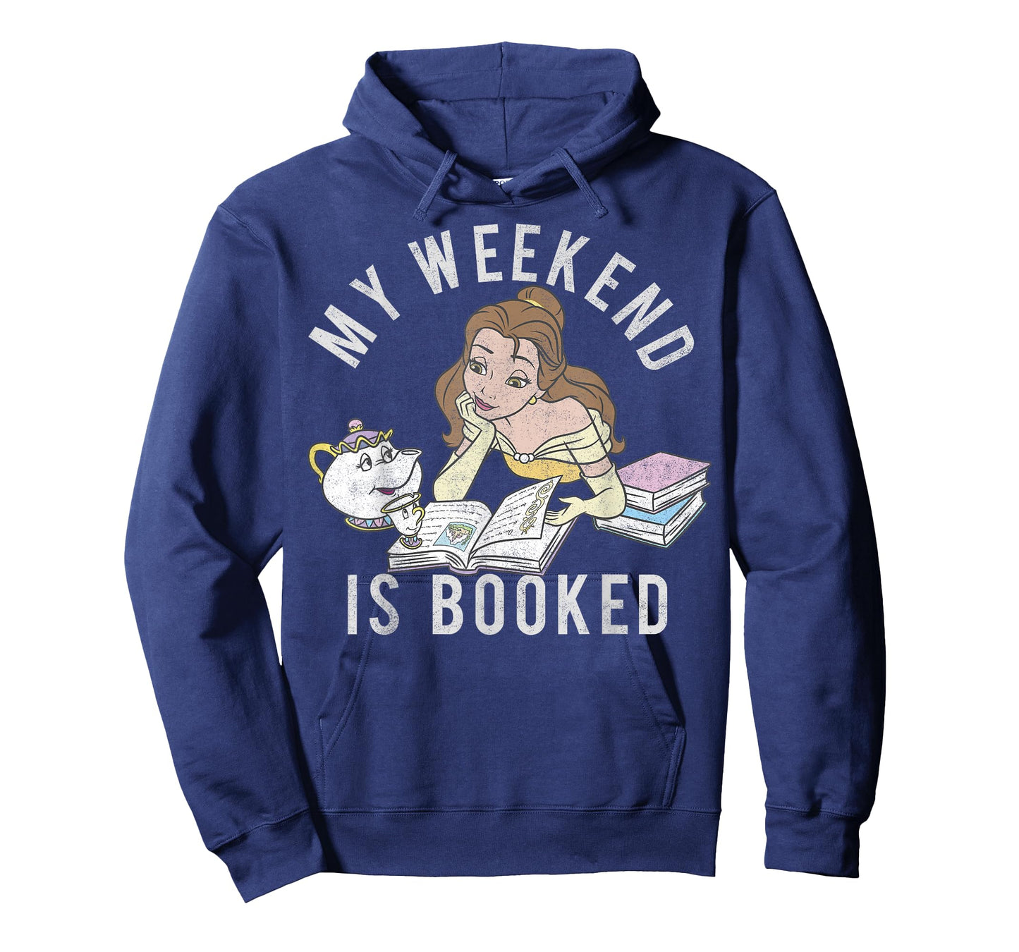 Disney Beauty And The Beast Belle My Weekend Is Booked Short Sleeve T-Shirt Small