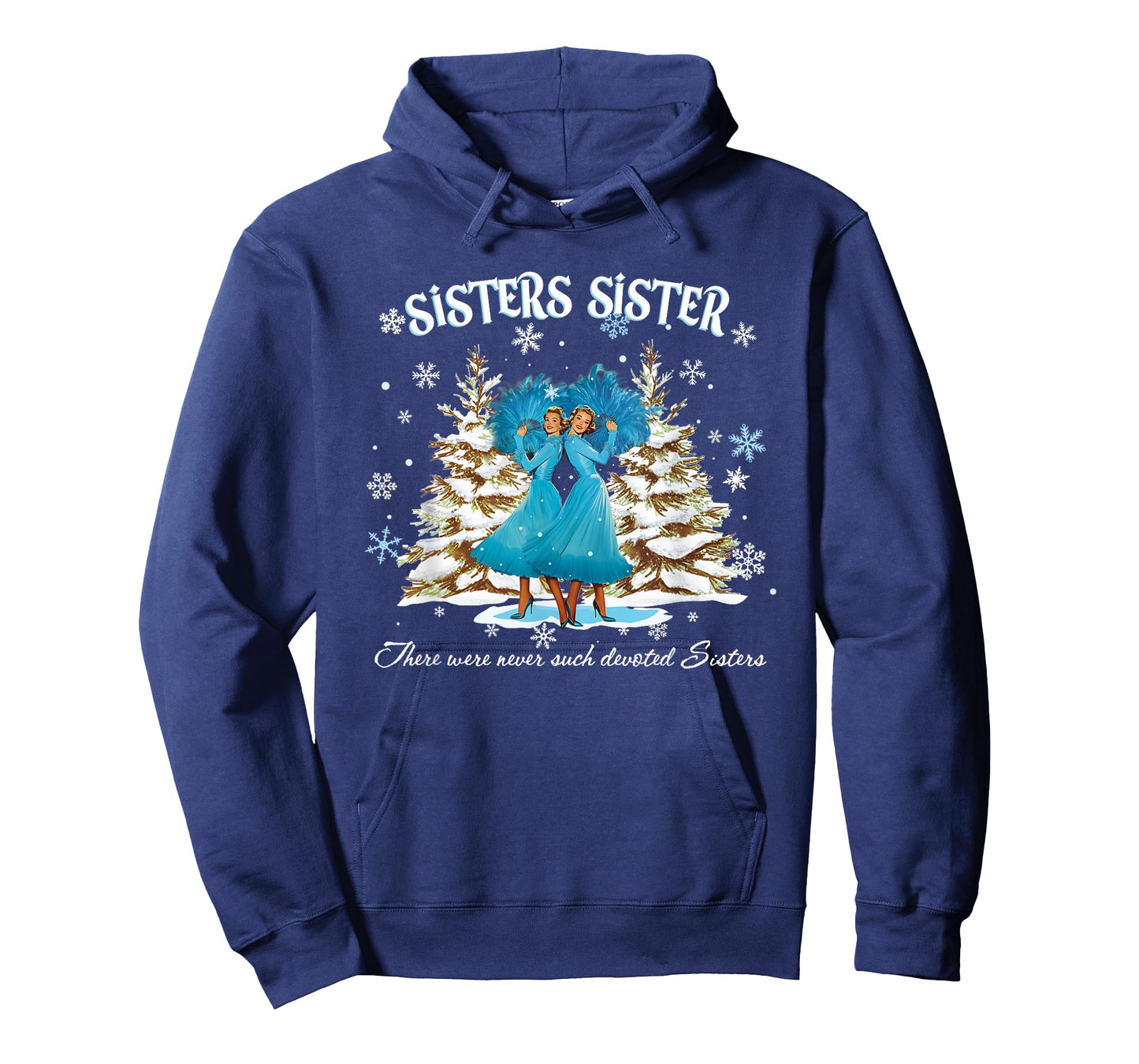 Christmas Sisters Movie 1954 White Snow Xmas Holiday Party T-Shirt