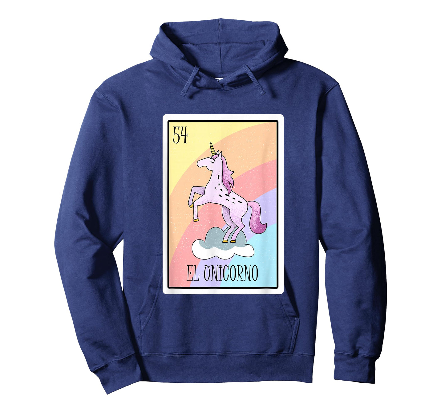 El Unicorno Lottery Gift The Unicorn Card Mexican Lottery T-Shirt