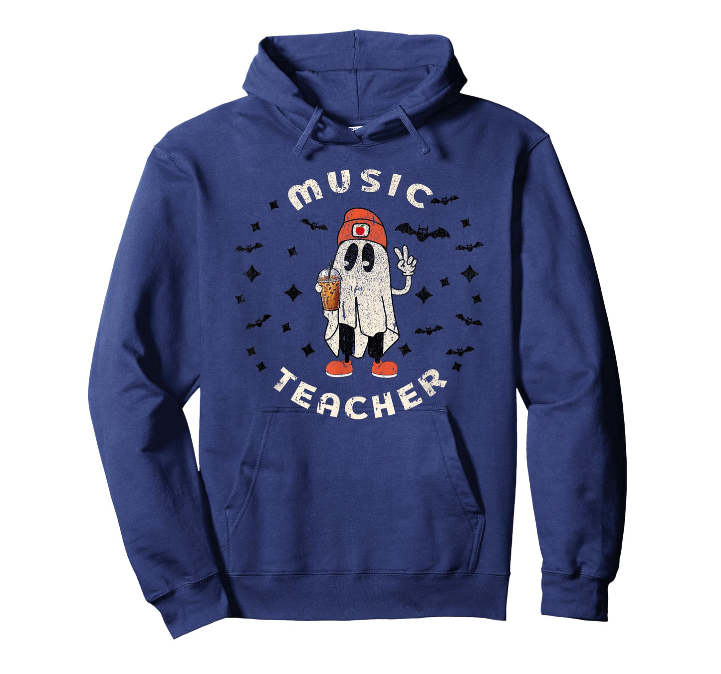 Music Teacher Halloween Piano Educator Women Men Funny Fall T-Shirt
