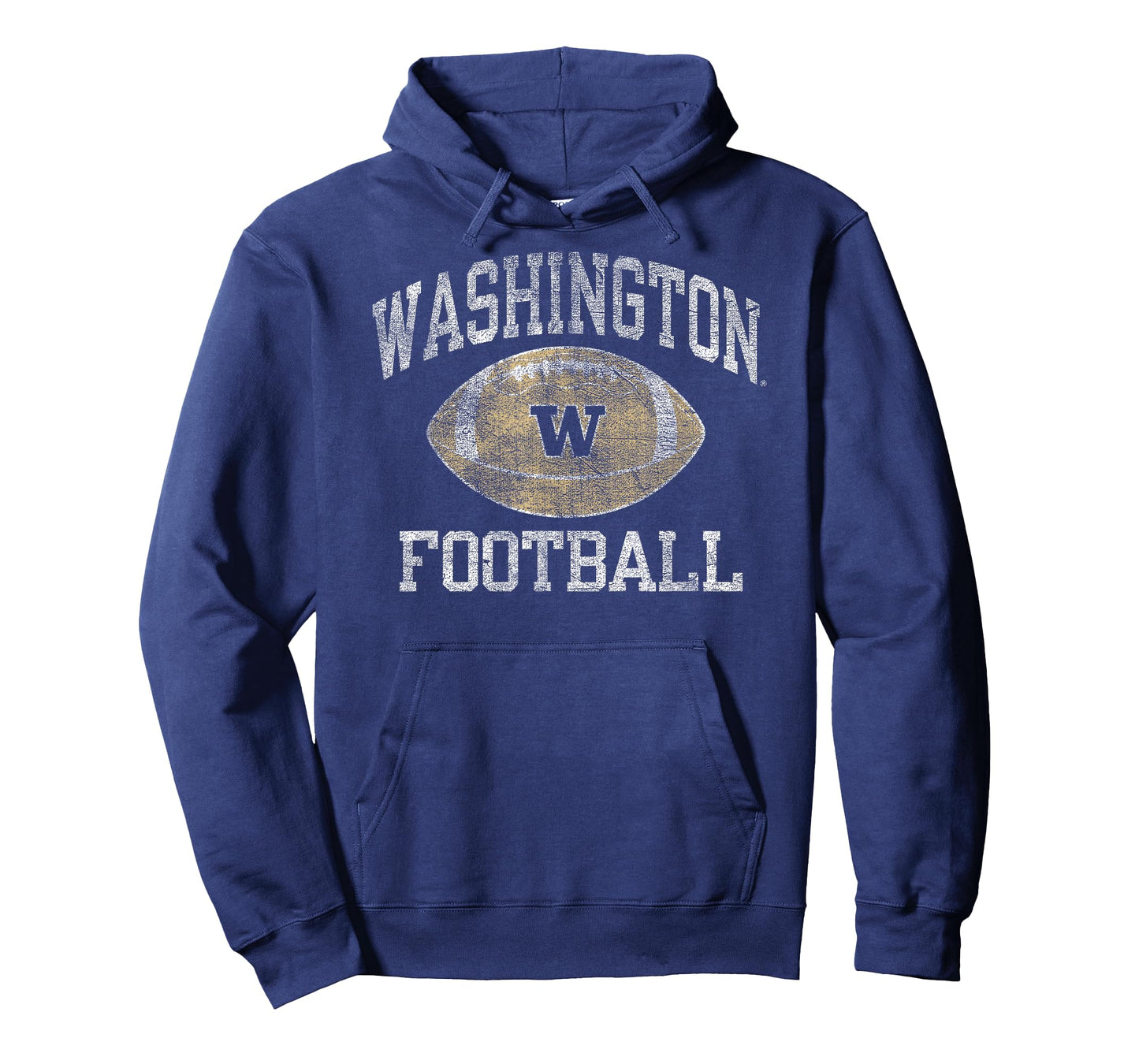 Washington Huskies Football Intensity Vintage Purple T-Shirt
