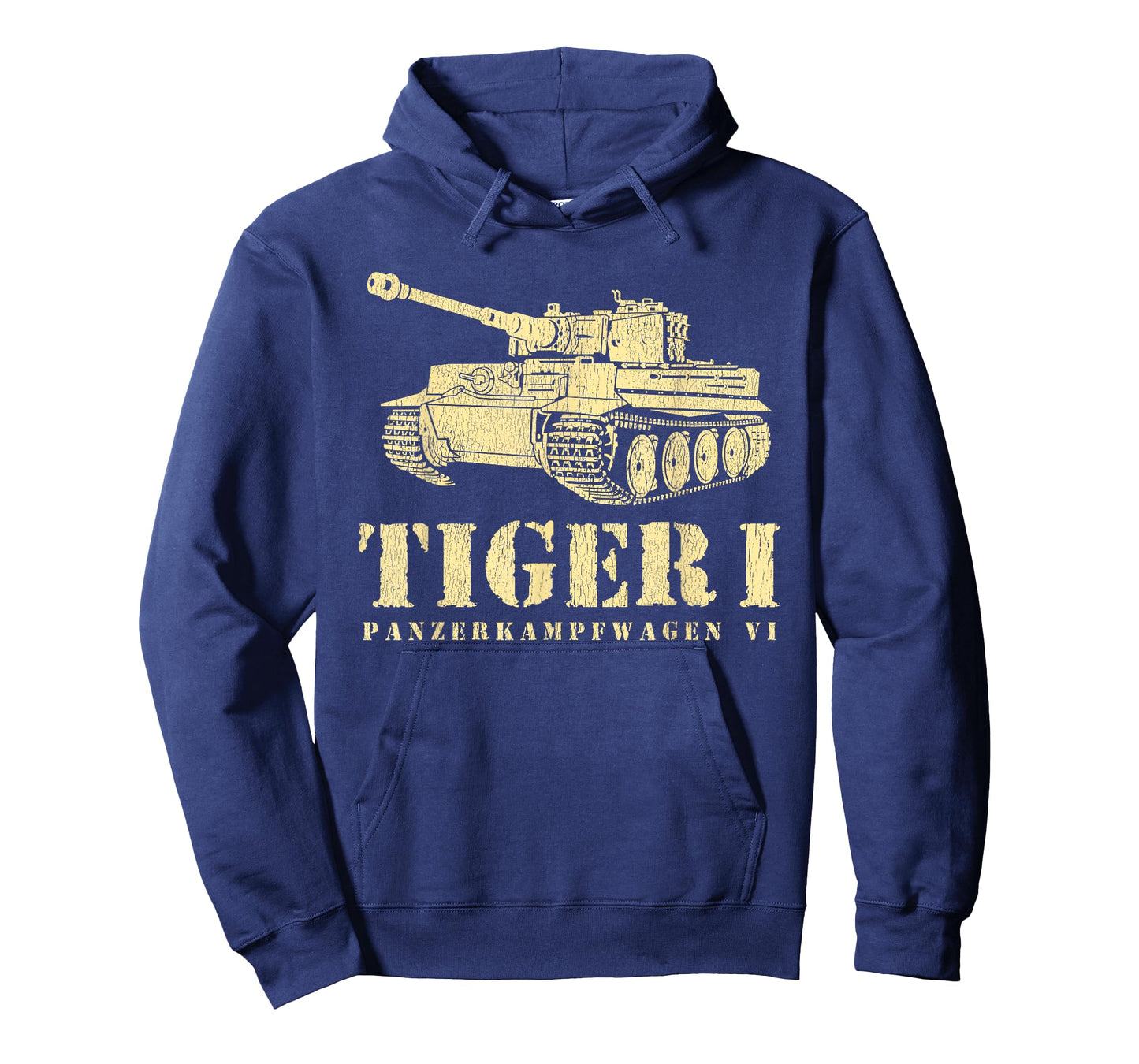 Funny Army Vintage Tiger Tank PzKpfw VI WWII Gift Men Boys T-Shirt