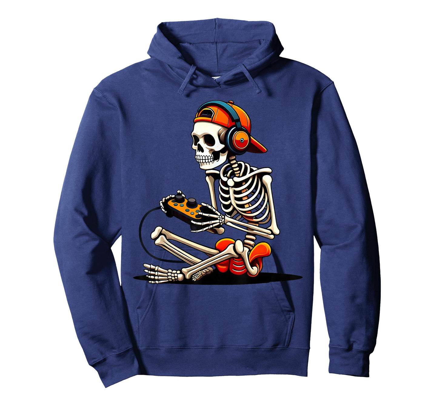 Halloween Skeleton Gamer Video Gaming Funny Gaming Skeleton T-Shirt