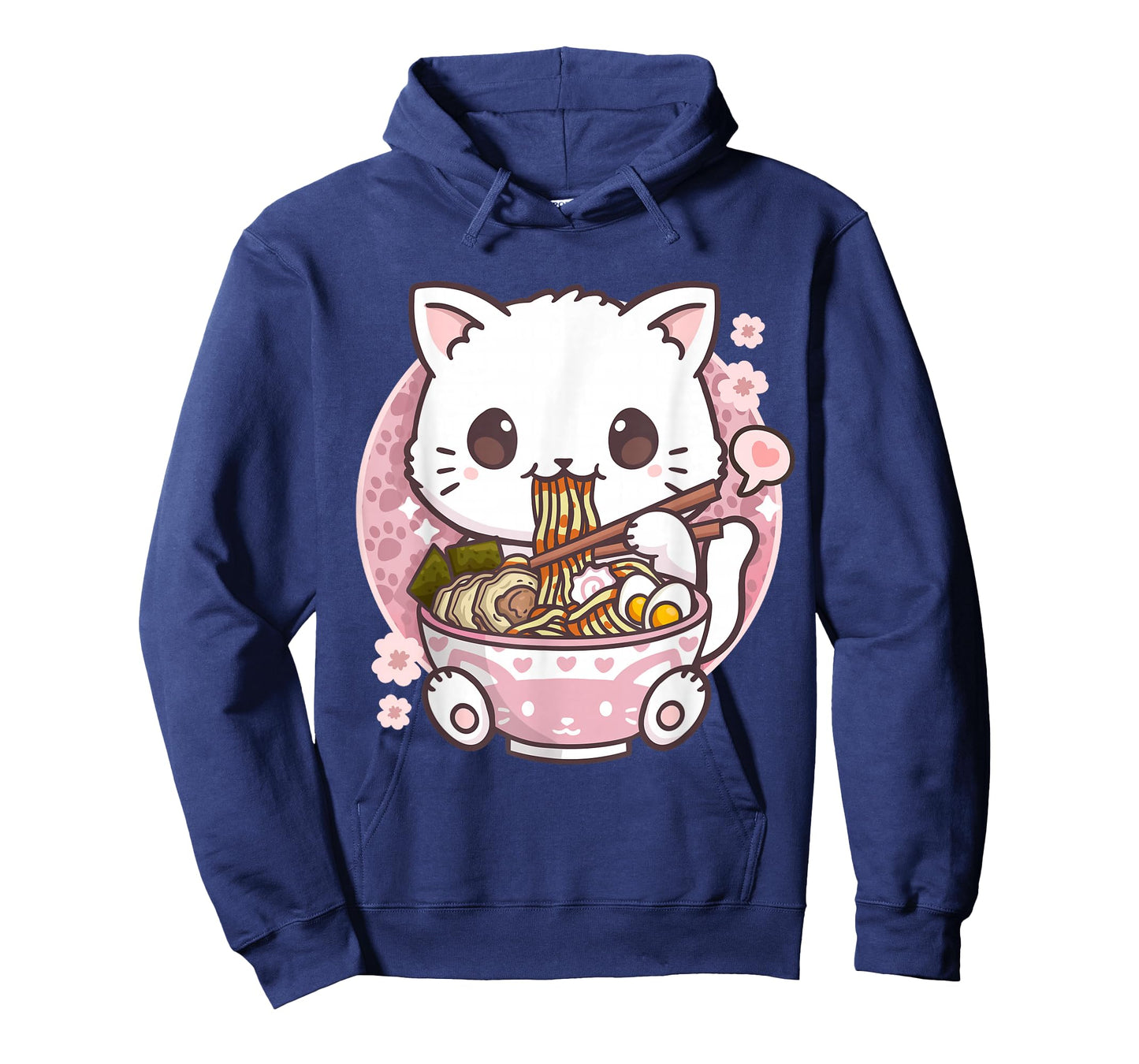 Kawaii Anime Shirts Ramen Cat Kawaii Anime Ramen Cat Cat Lovers Kawaii Neko T-Shirt, Black