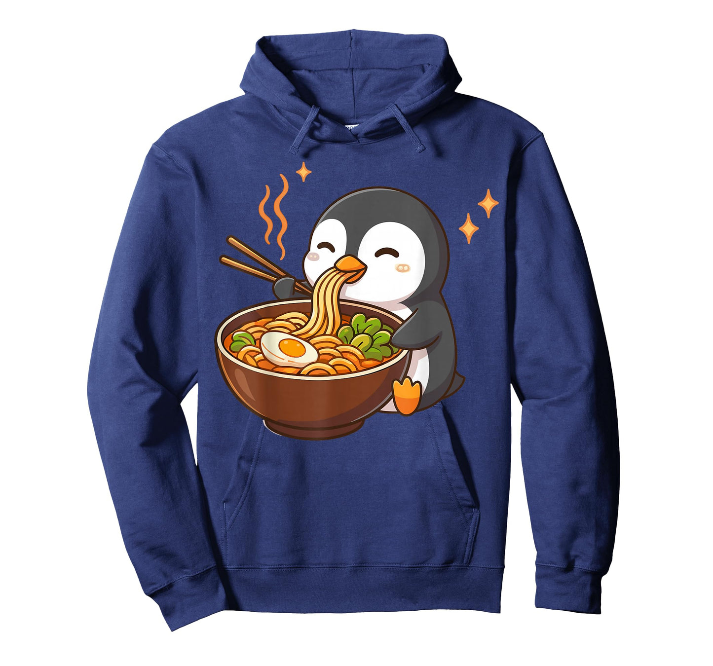 Penguin Eating Ramen Noodles T-Shirt
