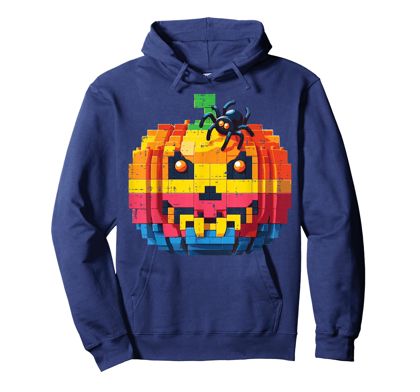 Halloween Blocks Pumpkin Bricks Costume Boys Kids Toddler T-Shirt