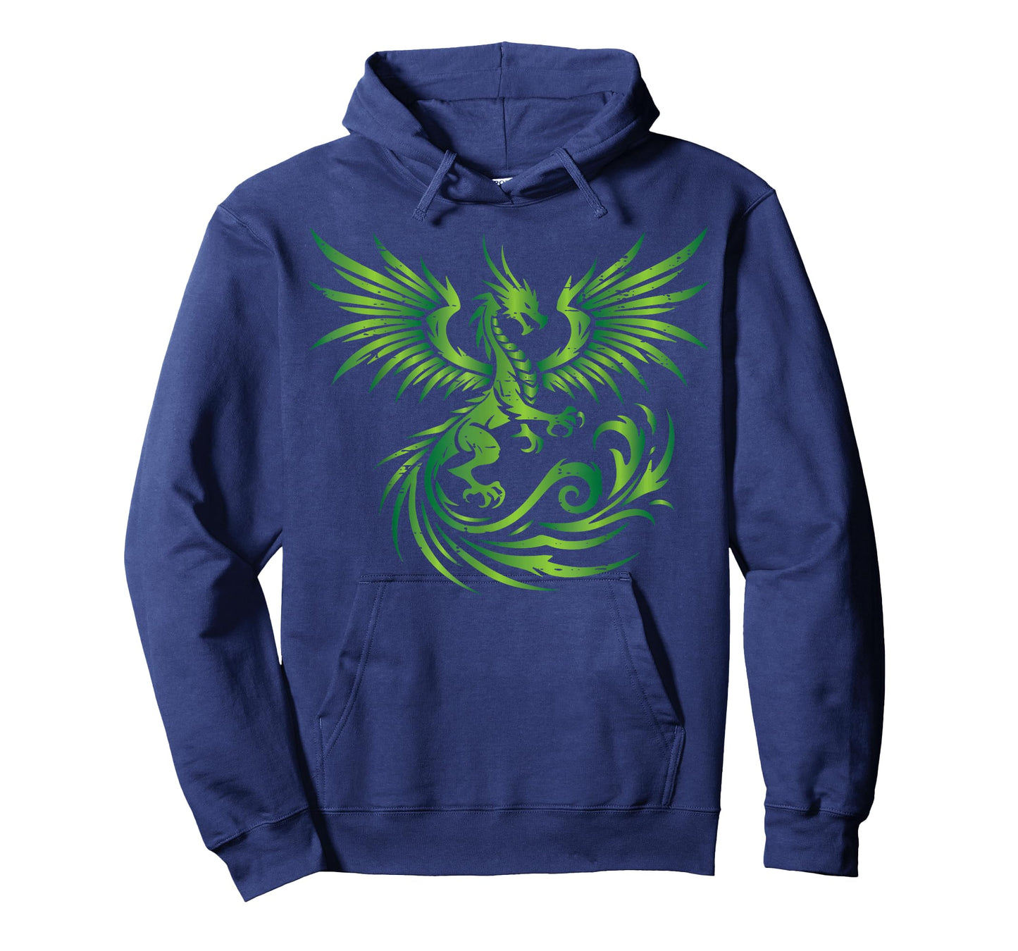Green Medieval Dragon Fantasy Mythical Art Men Women Kids T-Shirt