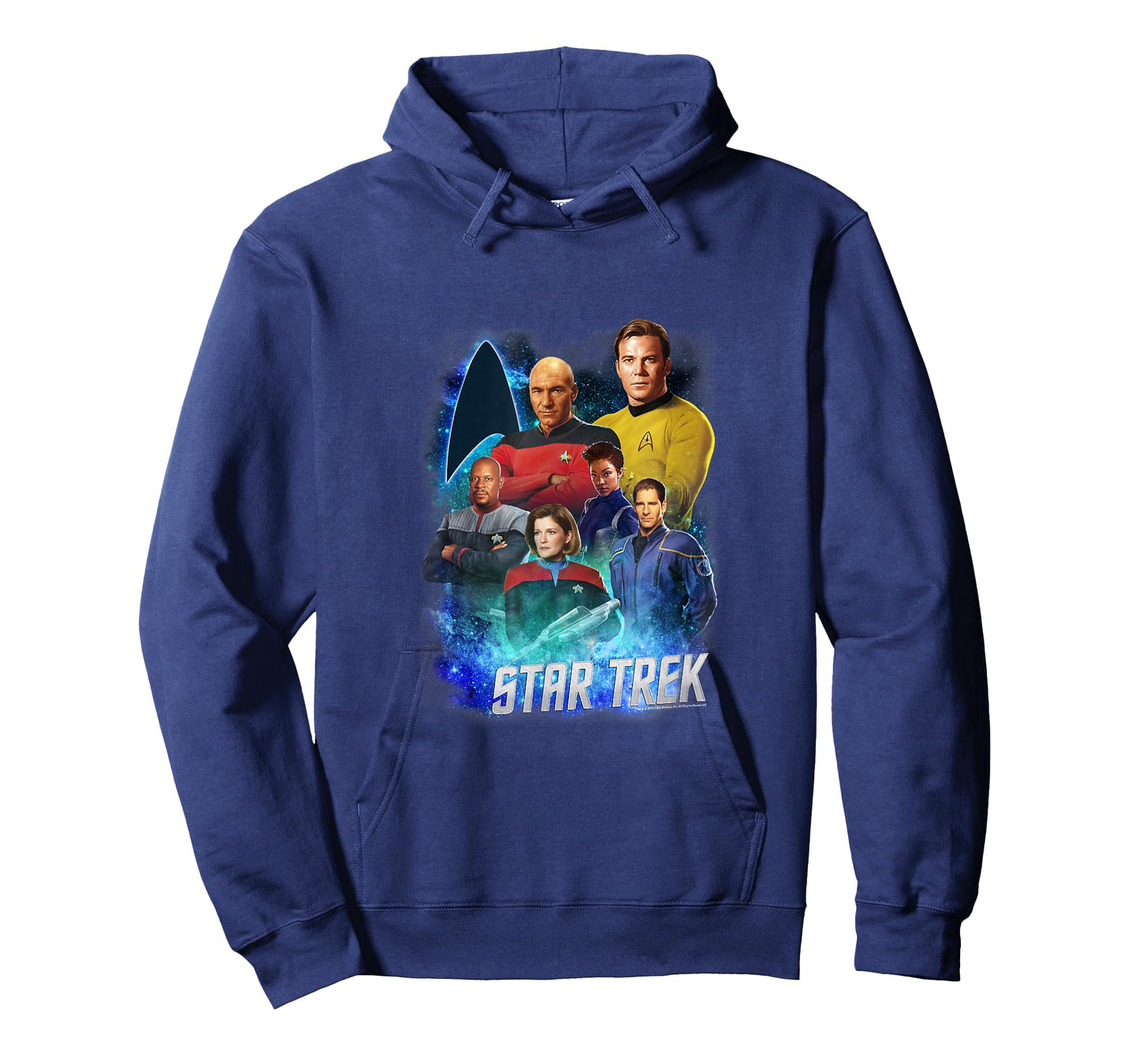 Star Trek Starfleet Legendary Captains Vintage Group Shot T-Shirt