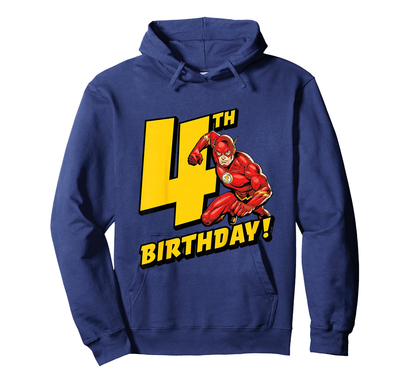 Kids The Flash 4th Birthday T-Shirt