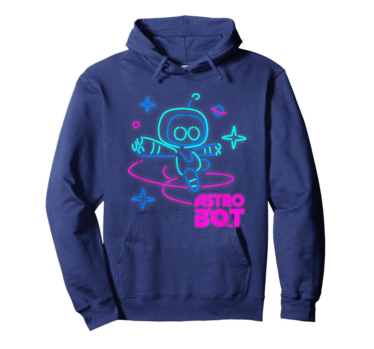 Astro Bot Rescue Mission Neon Lights PlayStation T-Shirt
