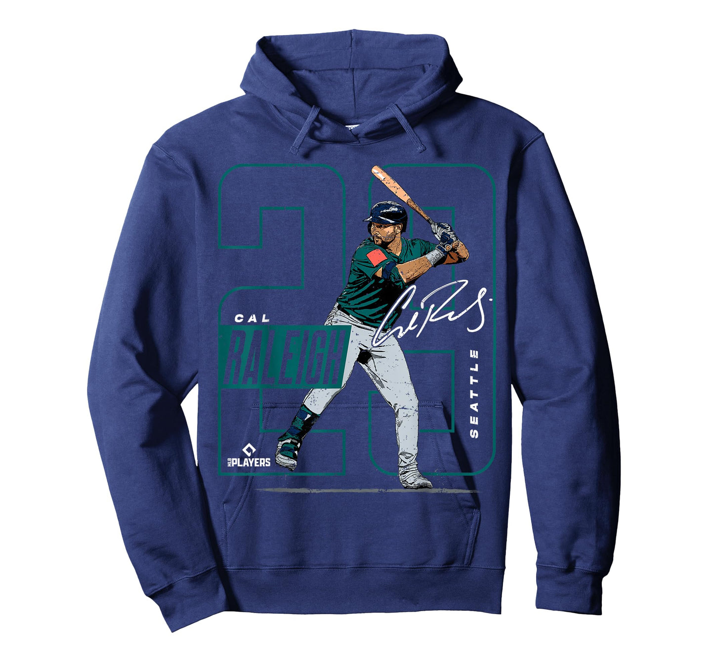 Cal Raleigh | Seattle MLB Baseball Players | MLBCRA202M T-Shirt