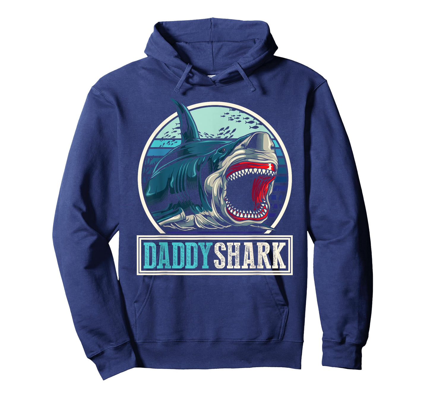 Dad Animal Sea Monster Fathers Day Gift Predator Daddy Shark T-Shirt