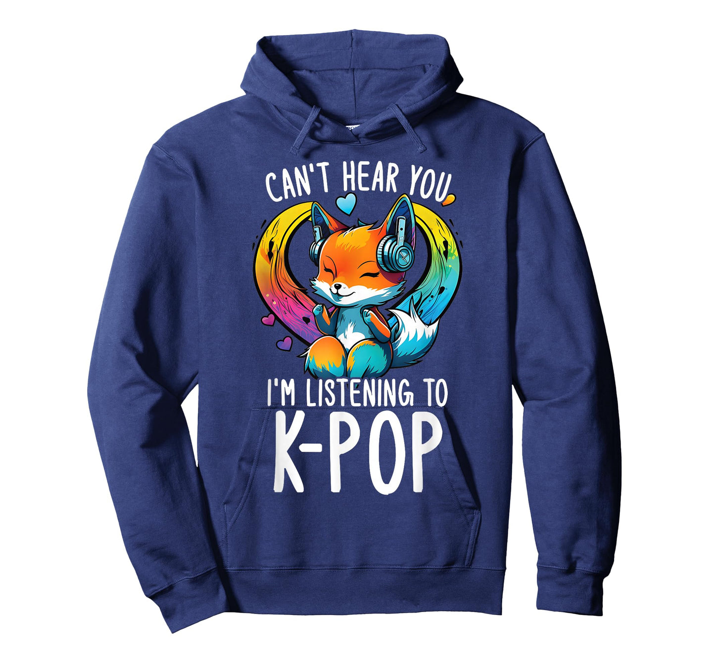 Can't Hear You Listening to Kpop Fox Merch K-pop Merchandise T-Shirt