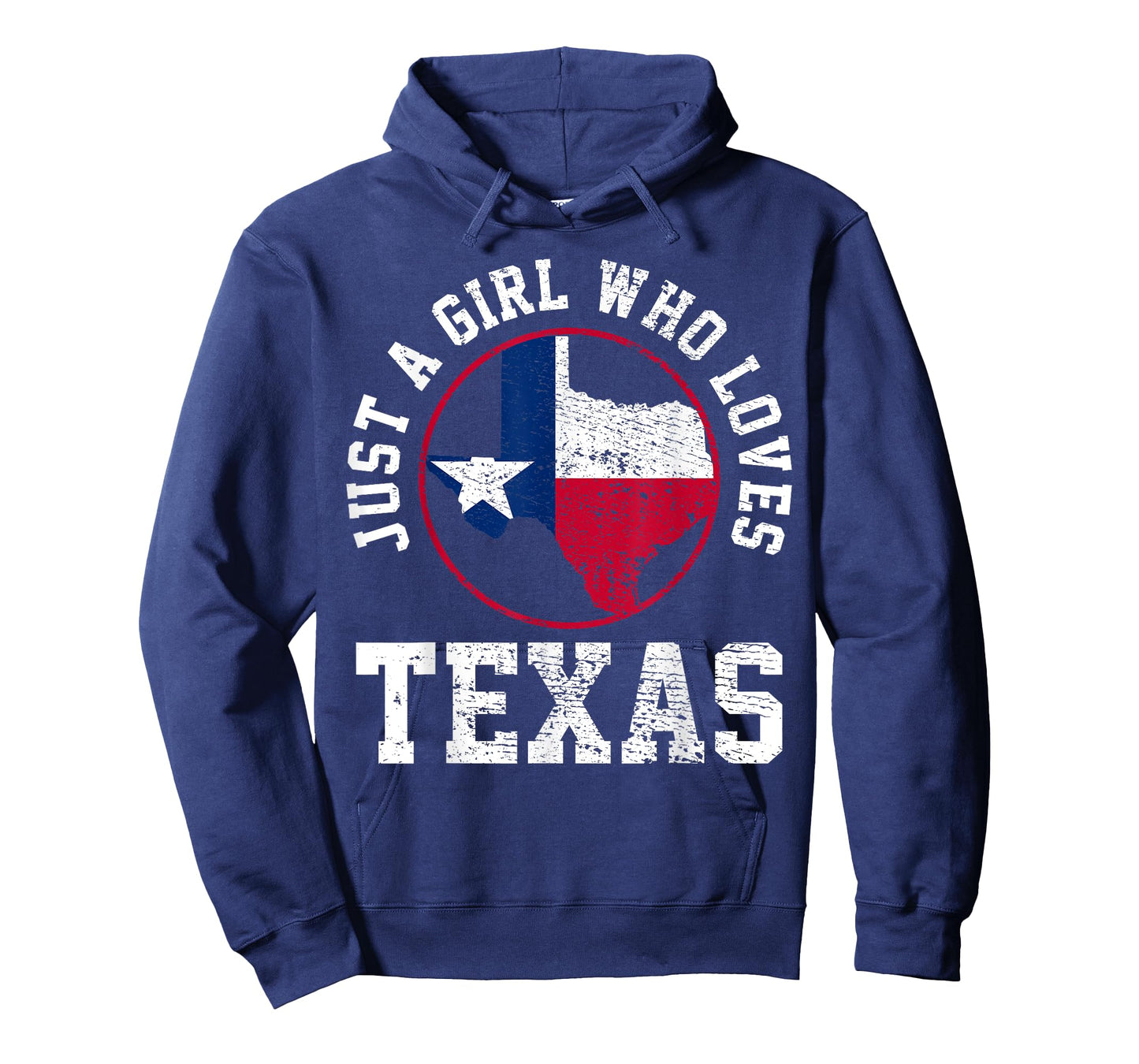 Just A Girl Who Loves Texas Vintage T-Shirt