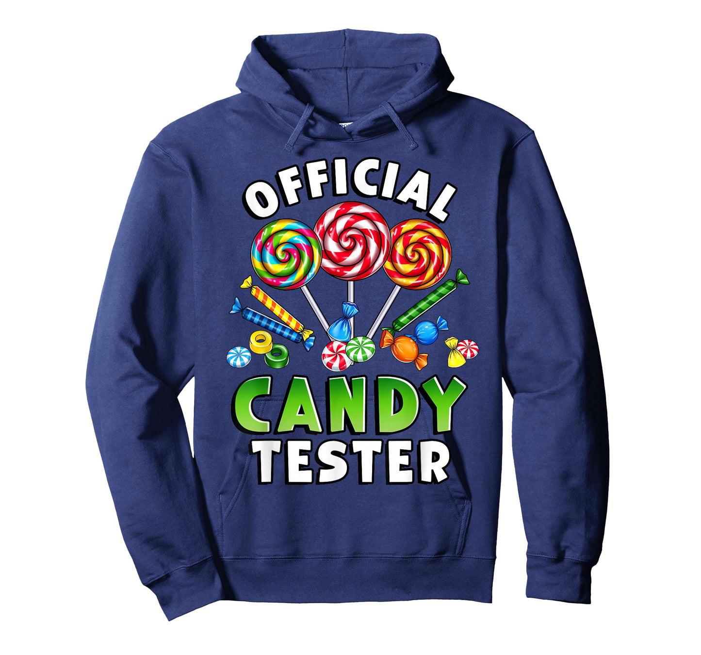 Official Candy Tester Lollipop Sweets Design T-Shirt
