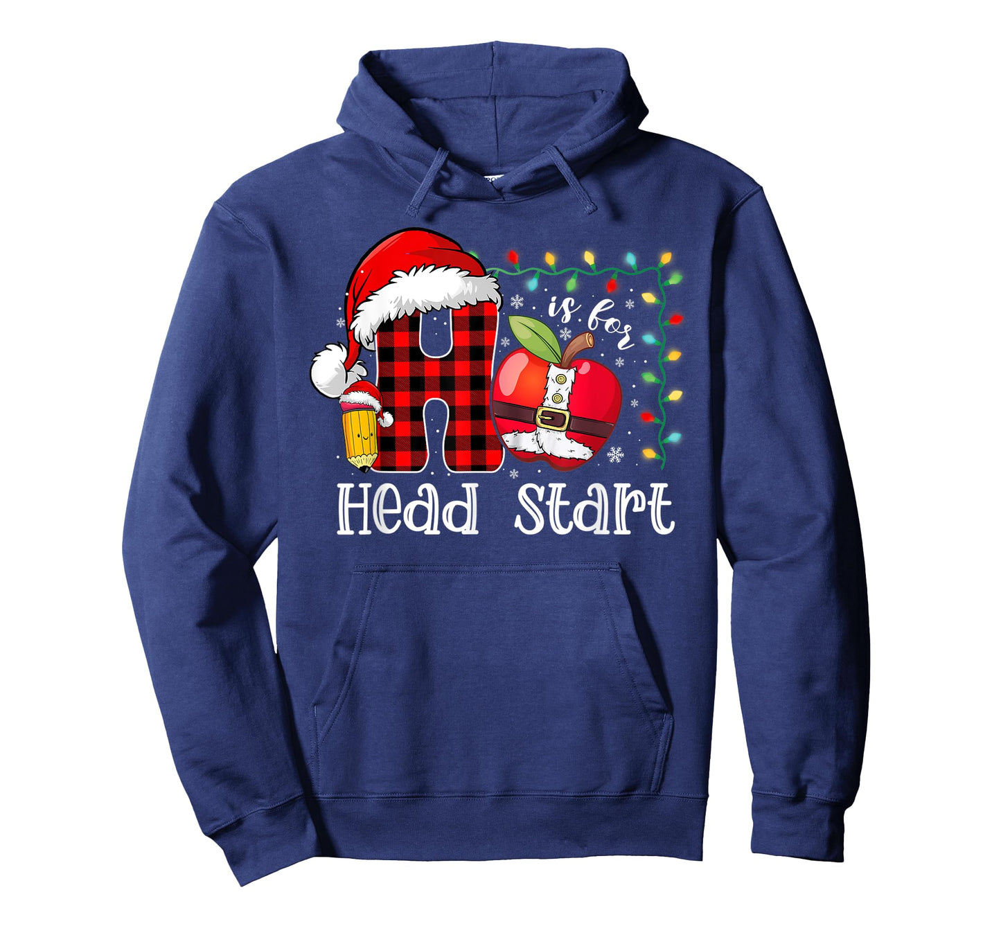 H Is For Headstart Shirt Funny Christmas Head Start Teacher Men Women Kids T-Shirt