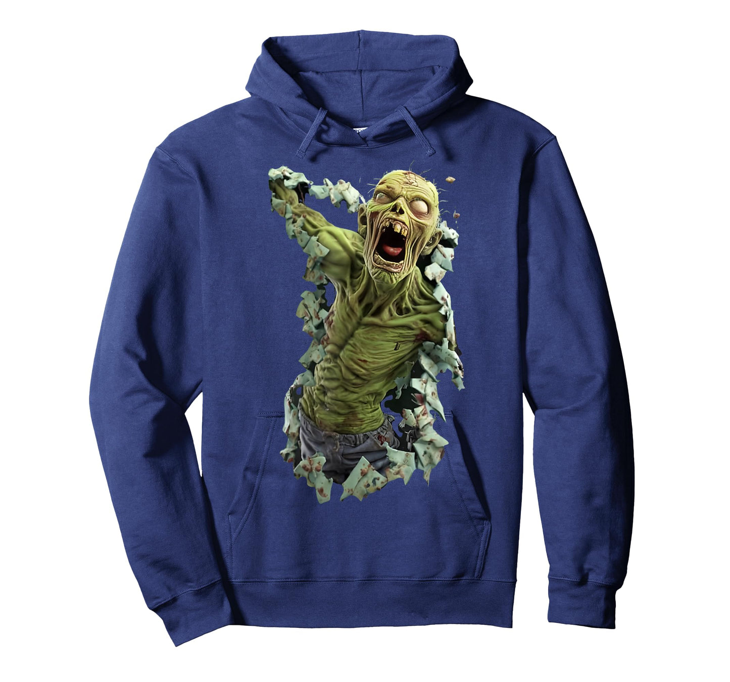 Zombie Breakthrough Graphic โ Undead Monster for Halloween T-Shirt