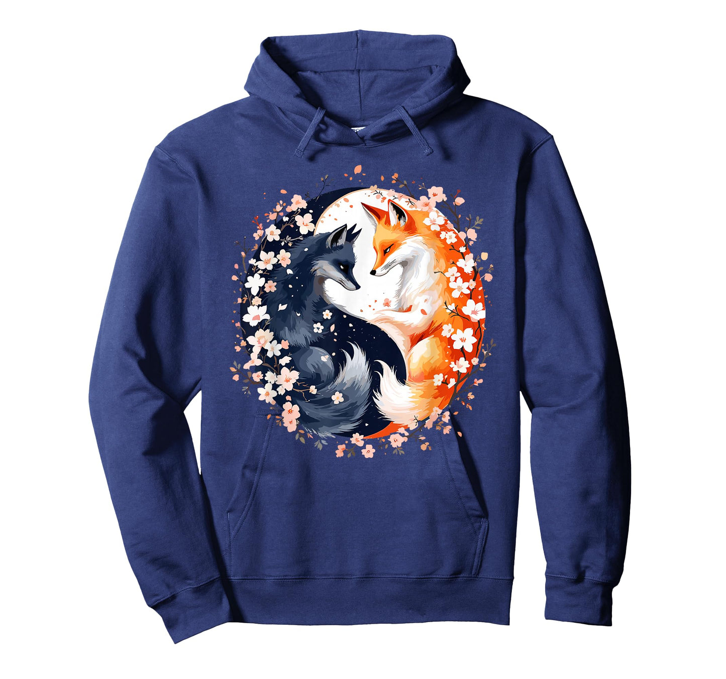 Kitsune Fox, Japanese Blossom & Anime, Kitsune T-Shirt