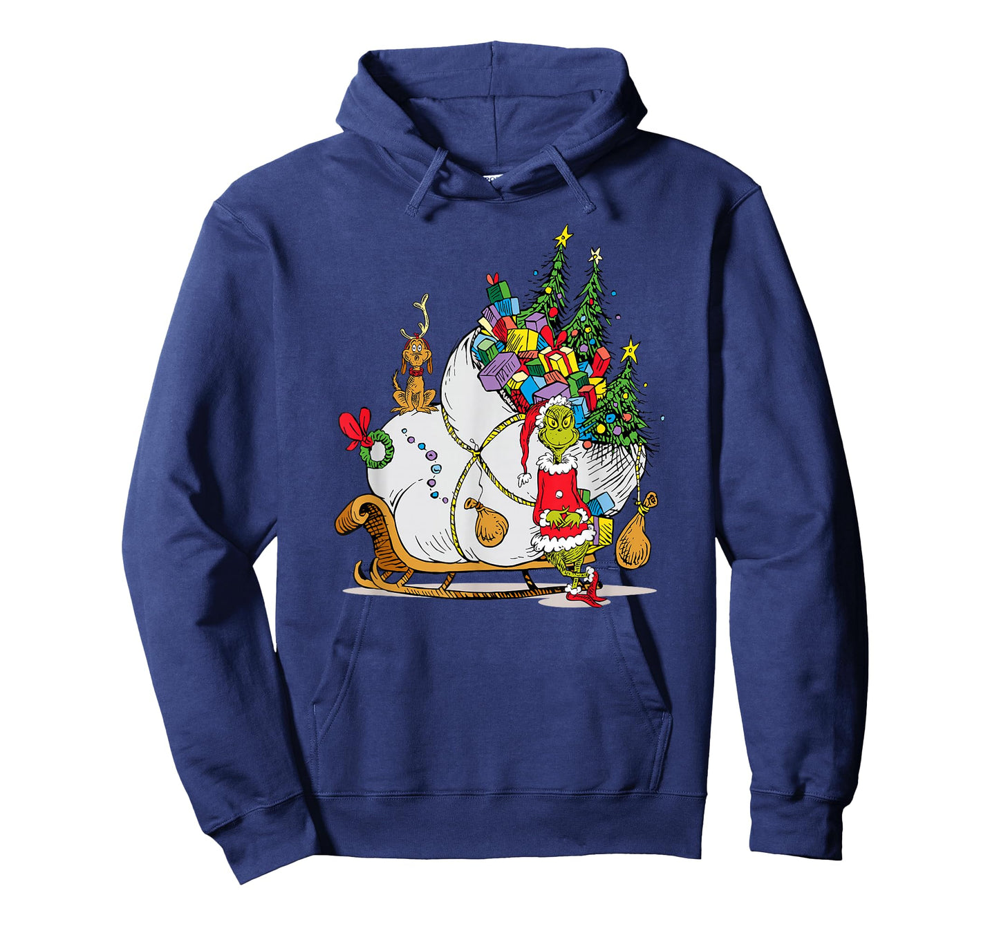 Dr. Seuss Grinch Sleigh T-Shirt