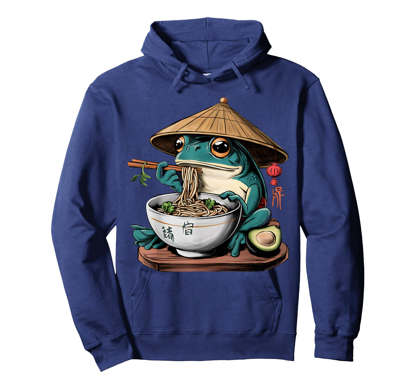 Kawaii Frog & Ramen Collection Frog Ramen Anime Unisex-Kids T-Shirt - Black, Small