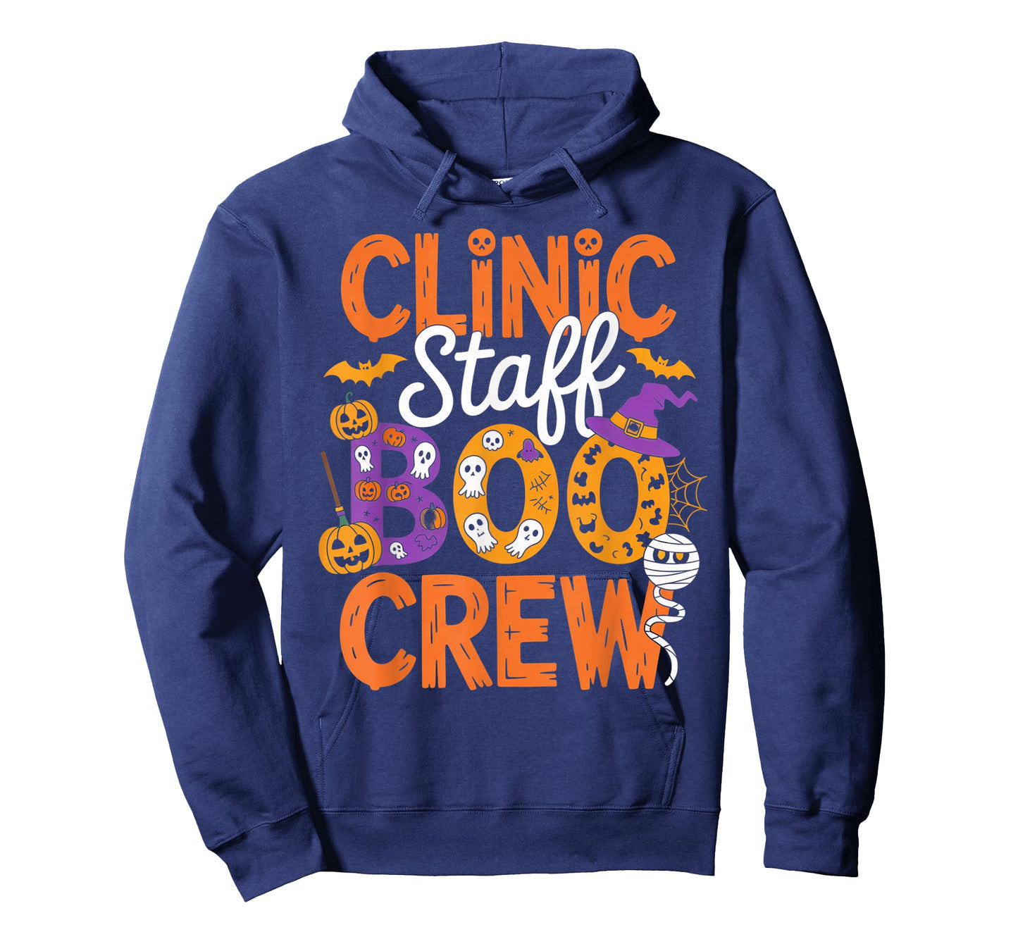 Clinic Staff Boo Crew Halloween Group Outfit for Healthcare T-Shirt