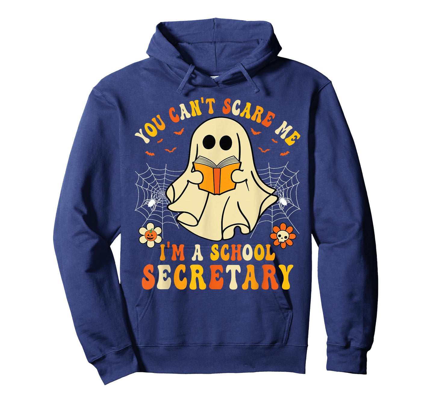 You Can't Scare Me I'm A School Secretary Halloween Candy T-Shirt
