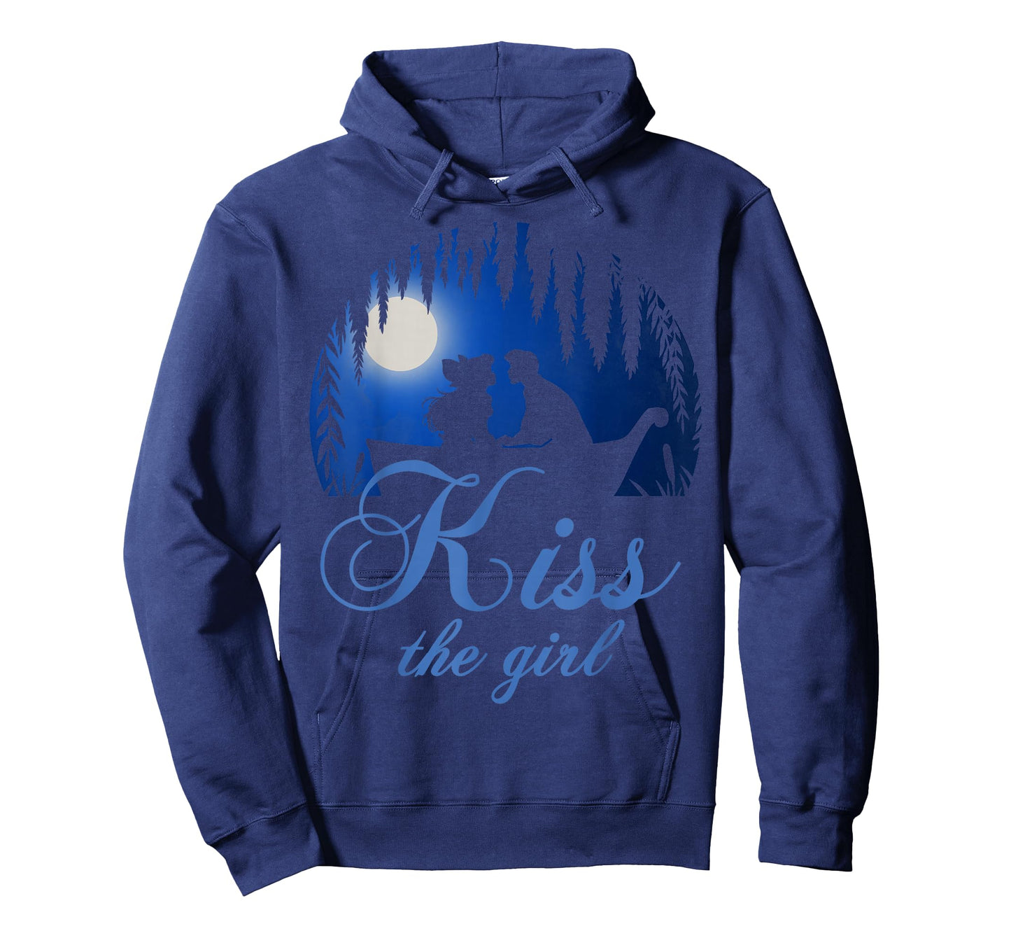 Disney Little Mermaid Ariel Eric Night Poster Kiss The Girl T-Shirt