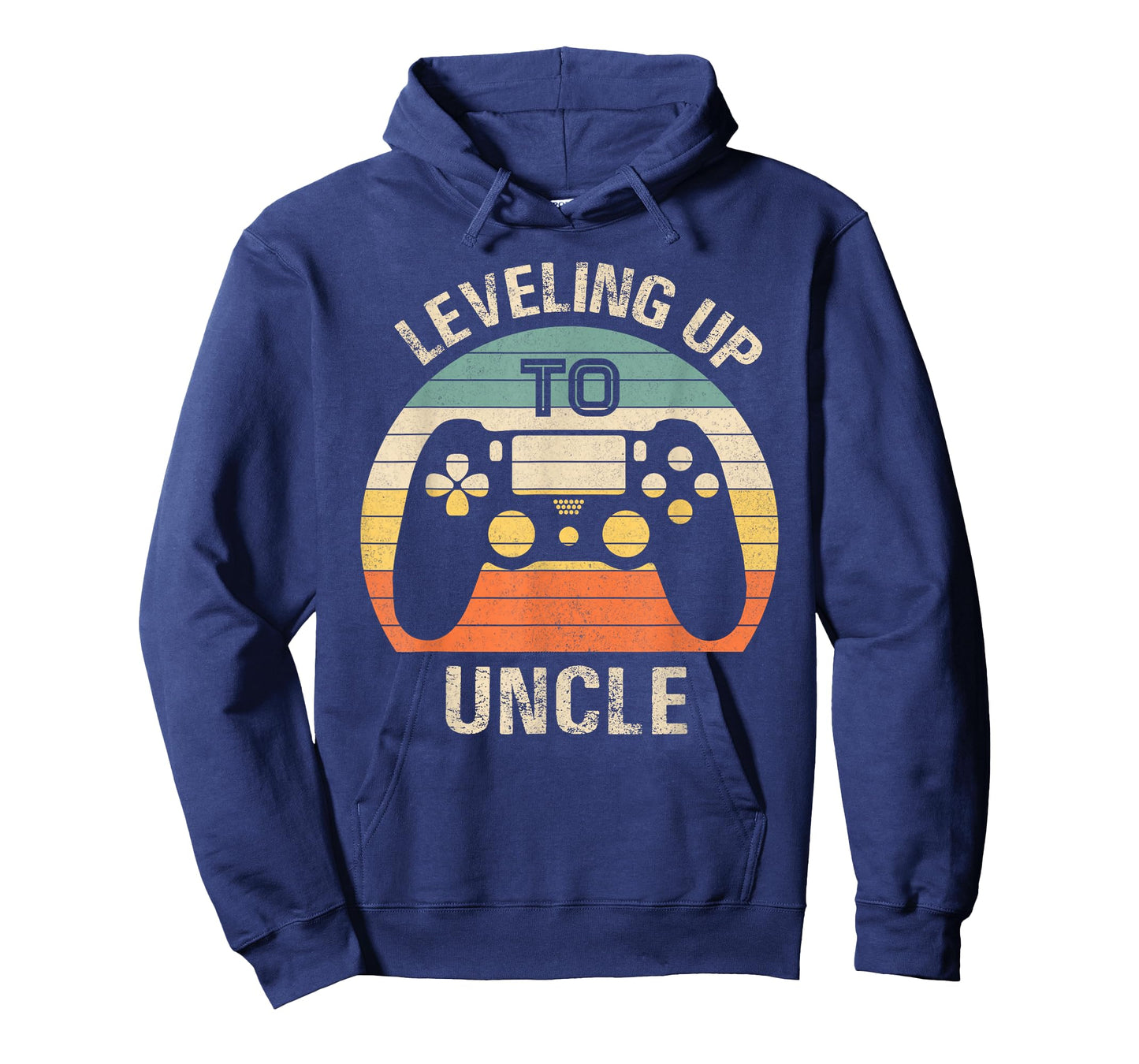 Leveling up to uncle 2025 funny video gamer vintage men T-Shirt